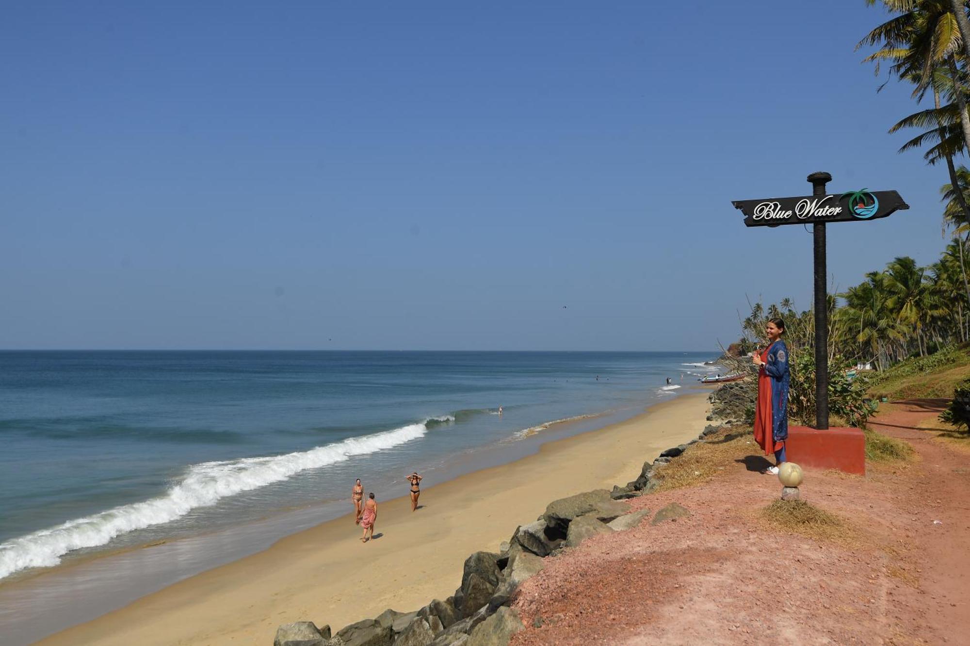 Blue Water Beach Resort Варкала Экстерьер фото