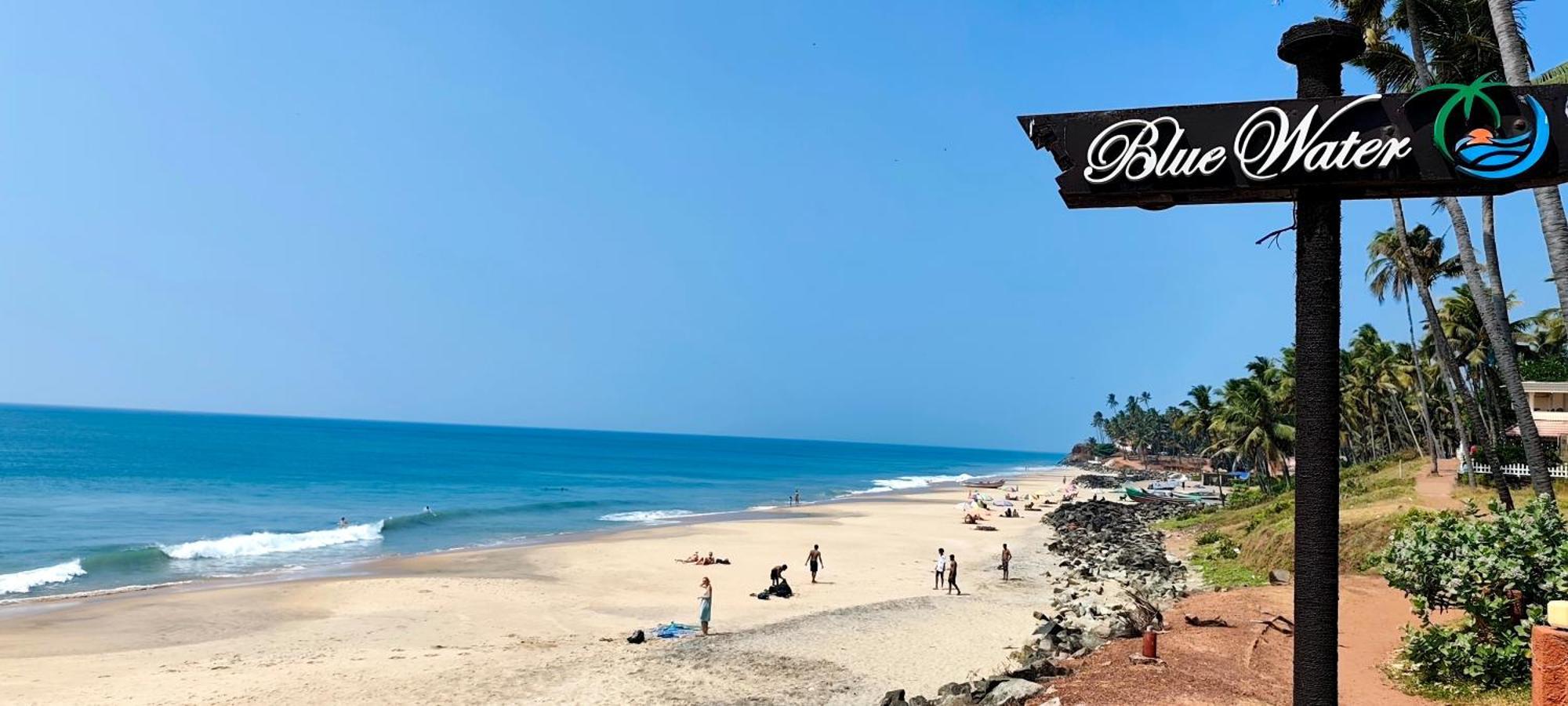 Blue Water Beach Resort Варкала Экстерьер фото